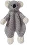 Apricot Lamb Stuffed Animals Security Blanket, Gray Koala Infant Nursery Character Blanket, Luxury Snuggler Plush (Gray