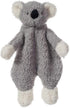 Apricot Lamb Stuffed Animals Security Blanket, Gray Koala Infant Nursery Character Blanket, Luxury Snuggler Plush (Gray