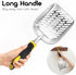 Sand,Summer Beach Shovel,Sand Toy, Metal Sand Shovels for Shell Collecting, Shark Tooth Sifter Toys for Beach (yellow)