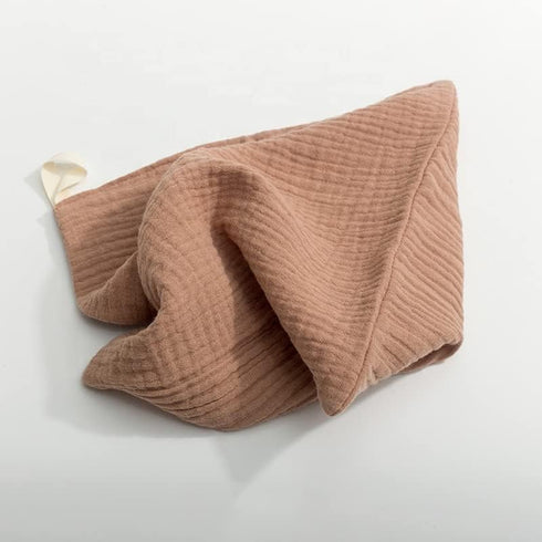 10x10 6-Pack 4-Layer Baby Burp Cloths | Organic Muslin Cotton, Absorbent Washcloths | Ultra-Soft, Quick-Dry Newborn