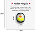 A Little Pocket Penguin Hug, Mini Cute Animal Decoration, Special Encourage Birthday Wedding Party Gift