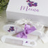 Set Set Personalized Baby Purple Butterfly Gift - Baby Brush & Comb - Toddler Girl Gifts - ECO Friendly Inks