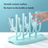 YilulvDeng Pink Baby Bottle Drying Rack, Portable Bottle Holder for Baby Accessories