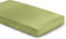 SiinvdaBZX Satin Mini Crib Sheets, 38 x 24In, Silky Soft Mini Portable Crib Sheets, Sage Green