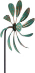 Outdoor Metal Wind Spinners, Garden Pinwheels Waterproof Sculptures, Small Windmills for Yard Decor