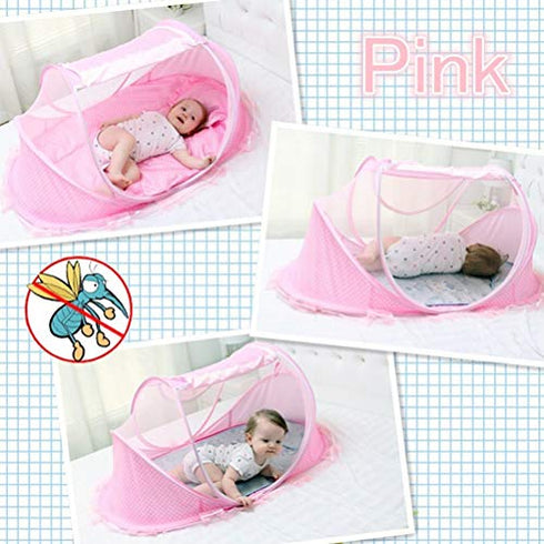 Portable Baby Crib Tent Net - Polyester Safety Netting to Prevent Climbing