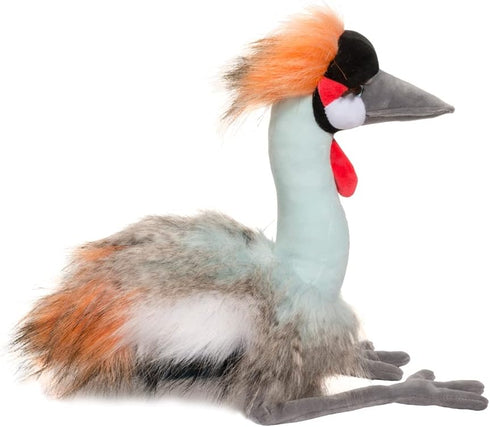 Nia the Exotic African Crowned Crane Plush Toy