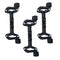 LOORGVEL Adjustable Stroller Connector for Twins Pushchair Accessory Iron Plastic Construction Lightweight Detachable