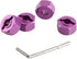 12mm Hex Wheel Hub Mount, Aluminum 7mm Thick with 2x10mm Stub Axle Pins for 1/10 Slash 4x4 (Set of 4)
