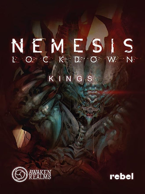 Nemesis: Lockdown: Kings - Board Game Expansion by Awaken Realms, Sci-Fi Horror Strategy Game for Adults & Teens Ages