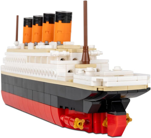 Brick Loot Titanic Building Blocks Large Set, Toy Ship Model Kit, 390 Pieces, Compatible with Lego