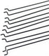 1.2mm L180mm (7.1 inch) (Pack 10) Hobbypark x Steel Z Pull/Push Rods Parts for RC Airplane Plane Boat Replacement