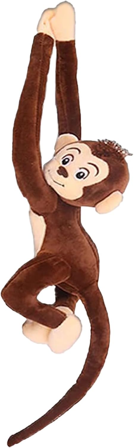 Hanging Monkey Stuffed Animal Plush Toy - 27.6" Decoration Gifts for Kids