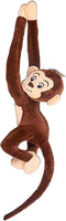 Hanging Monkey Stuffed Animal Plush Toy - 27.6" Decoration Gifts for Kids