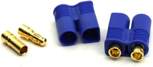 10 Pairs EC3 Battery Connector Plugs, 3.5mm Banana Plug Female Male Bullet Connector for RC ESC LIPO Battery