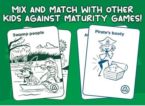 Kids Against Maturity: Card Game for Kids and Families, Hilarious Fun for Family Party Game Night | Farm Edition