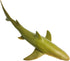 Gemini&Genius Marine Animal World Toy Lemon Shark Ocean Shark Action Figure - Great White Shark Soft Rubber Toys for