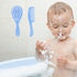 Set Toyvian Baby Brush and Comb for Newborns and Toddlers Anti-Static Massage Comb with Safe Rounded Teeth Promotes
