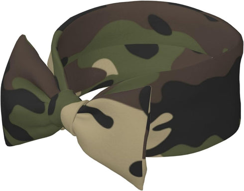 Sozzjile Set, Camo Baby Stuff Swaddle Blanket with Headband and Beanie Newborn Swaddle Sacks Infant Shower Gift