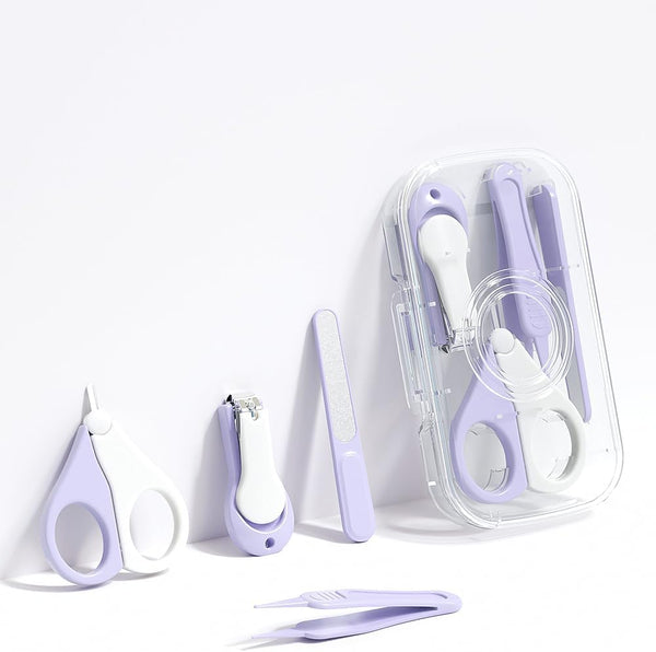 Baby Nail Clippers Kit (Purple)