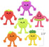 (Set 48) 6 ArtCreativity Mini Bendable Fruit Toys of Fruit Party Favors Fidget Toys - Assorted Designs Bendy Toys