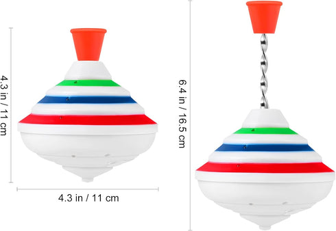 PATKAW Spinning Top, LED Gyroscope Music Toy, Flashing Spinning Tops for Kids Birthday Party Supplies