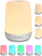 Night Light for Kids & Nursery - Rechargeable Touch Lamp, Portable Nursing