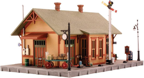 Woodland Scenics Woodland Station N Scale Kit