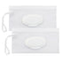 Unlorspy 2Pcs Wet Wipes Pouches, Travel Wet Wipes Dispensers Reusable Cases, Portable Wipe