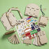 PlayMonster Craft-Tastic Make A Bug Hotel, DIY Nature Craft Kit for Ages 4+ with Stickers