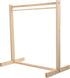 Kisangel Wooden Clothing Rack 1pc Doll Clothes Rack Miniature Garment Rack for Dollhouse Supplies (40CM) Doll Hangers