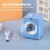 1:12 Mini Washing Machine Model - Real Rotating Drum Design, Dollhouse Miniature Washing Machine Furniture Appliance