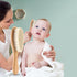 BoAn Wooden Baby Hair Brush,Natural Soft Goat Bristles,Cradle Cap Brush for Newborns & Toddlers,Perfect Scalp Grooming