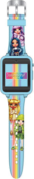 Accutime Kids Rainbow High Educational Learning Smart Watch Toy, Touchscreen with Selfie Cam, Games, for Boys & Girls