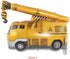 4Pcs Construction Balloons, Excavator, Dump Truck, Forklift, Mixer Truck, Crane Balloon for Birthday Party