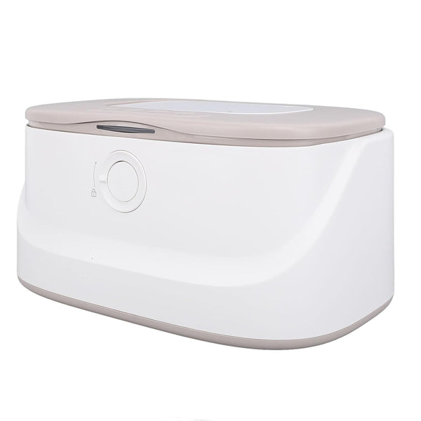 Hamwesh Portable Baby Wipe Warmer, Large Capacity Wipes Dispenser with Night Light, Adjustable