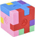 Puzzle Cube Eraser, School Supplies, Party Favor Pack of 12 for Kids