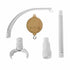 Urvoo 23 inch 35 (58CM) Baby Crib Mobile Bed Bell Holder Arm Bracket,with Battery-Operated Music Box, The Claw Part can