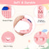 Aolso 3 Silicone Baby Teething Toys, Remote Control Shape Teethers Toys with Teething Tubes and Pacifier Clip, Baby