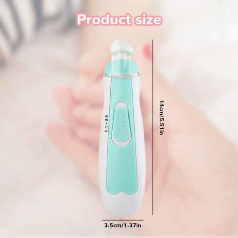 Trimmer 2PCS) Baby Nail Electric, Upgrade Baby Nail Clippers Safe Baby Nail File Kit, Trim Polish Grooming Kit