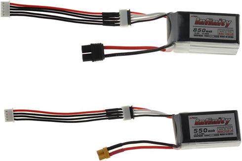 SoloGood 10PCS JST-XH Battery Balance Plug Extension Lead - 22AWG Silicone Wire for LiPo Batteries, Each Size 2pcs