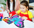 HENGDA KITE DIY Blank Painting Kite for Kids & Adults, Kite Making Kit with Handles and Strings, White Diamond