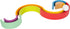 Wooden Rainbow Building Blocks with Ball (Large) by Small Foot, Educational Game for Toddlers