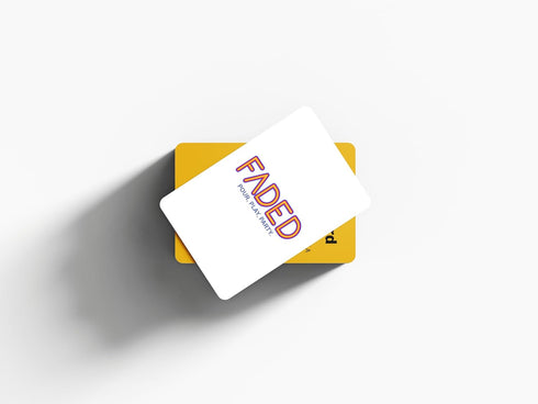 Faded: Hilarious Drinking Game for Adults - Get Your Party Lit and Make Every Gathering Memorable