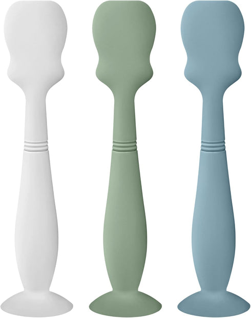 3 Pack Baby Diaper Cream Brush - Silicone Spatula Applicator for Diaper Cream, Newborn (3 Packs, Color 1)