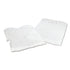 FlexCare (500-case) Disposable Plastic Bibs with Crumb Catcher