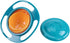 Berry President Magic Bowl, 360 Degree Rotation Spill Resistant Gyro Bowl with Lid for Toddler Kids (Pink+Blue+Green)