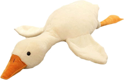 19.68 Inch Swan Stuffed Animal, 2.6 lbs Weighted Plush Goose Toy, Gifts for Kids