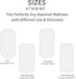 FUFVUTI 3Pcs 32"x16" Set Soft Muslin Bassinet Sheets Breathable Cotton Fitted Sheets for Bassinet, Changing Pad