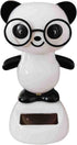 Black and White Solar Dancing Panda Bear - Shaking Doll for Car Dashboard and Home Decor